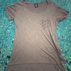 Brown boho soft cotton long Shirt
